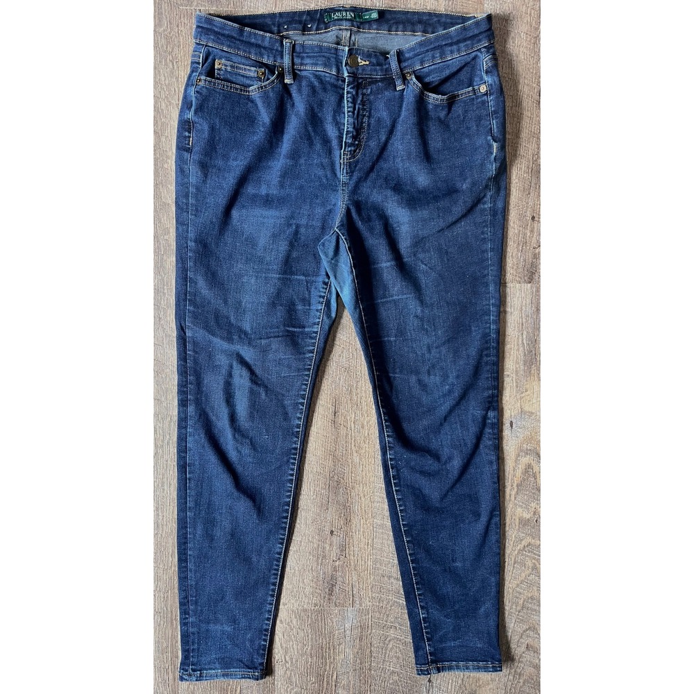 Lauren Ralph Lauren Women's Premier Skinny Jeans size 14W‎